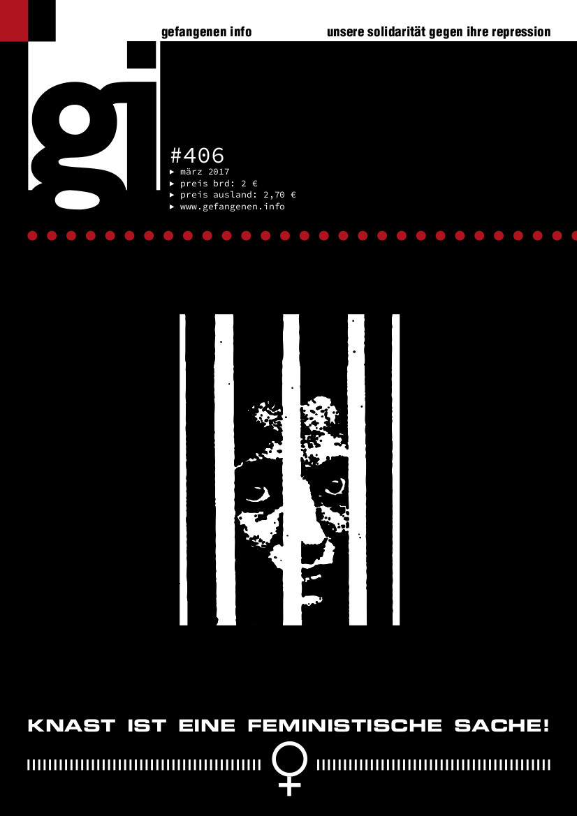 Das Gefangenen Info 406 ist erschienen