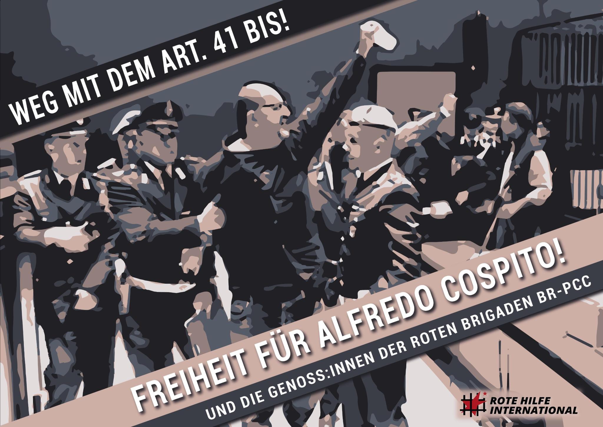 Aufruf zu einem Aktionstag für Alfredo Cospito