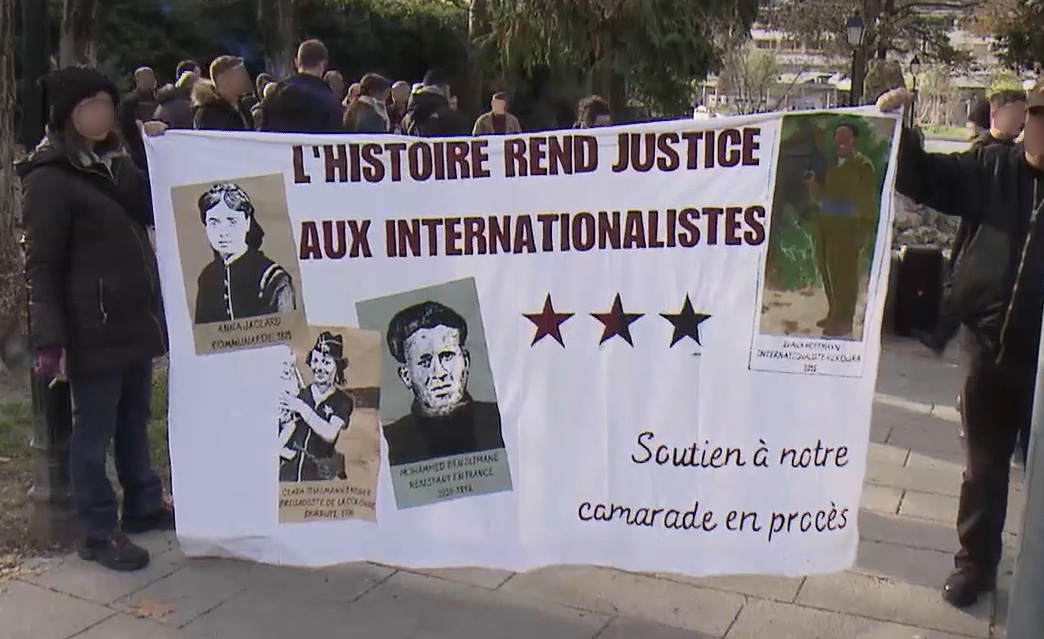 Declaration of the comrade of Secours Rouge de Genève front the court accusing him of his involvement in Rojava
